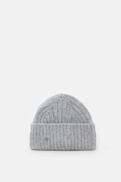 Closed Alpaca Mix Hat Light grey melange