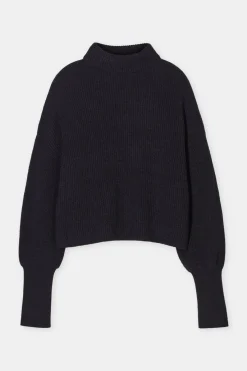 Closed Alpaca mix jumper Black Outlet