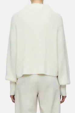 Closed Alpaca mix jumper Ivory Outlet