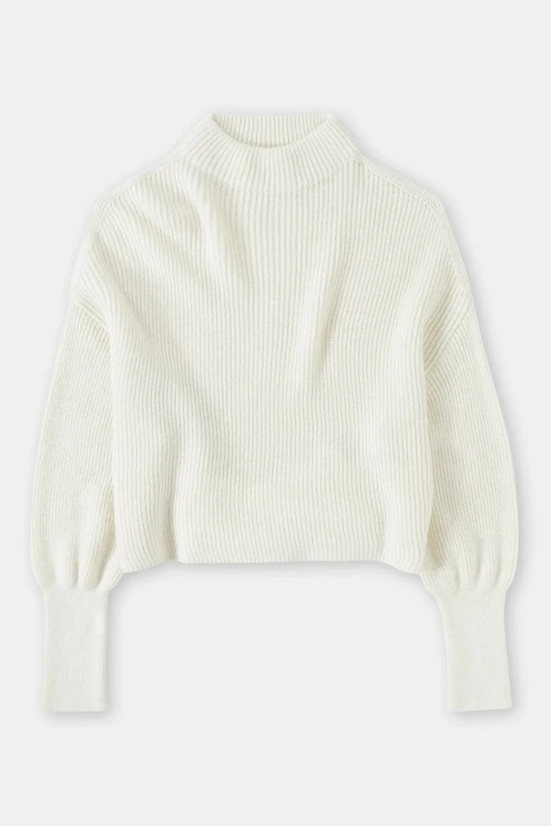 Closed Alpaca mix jumper Ivory Outlet