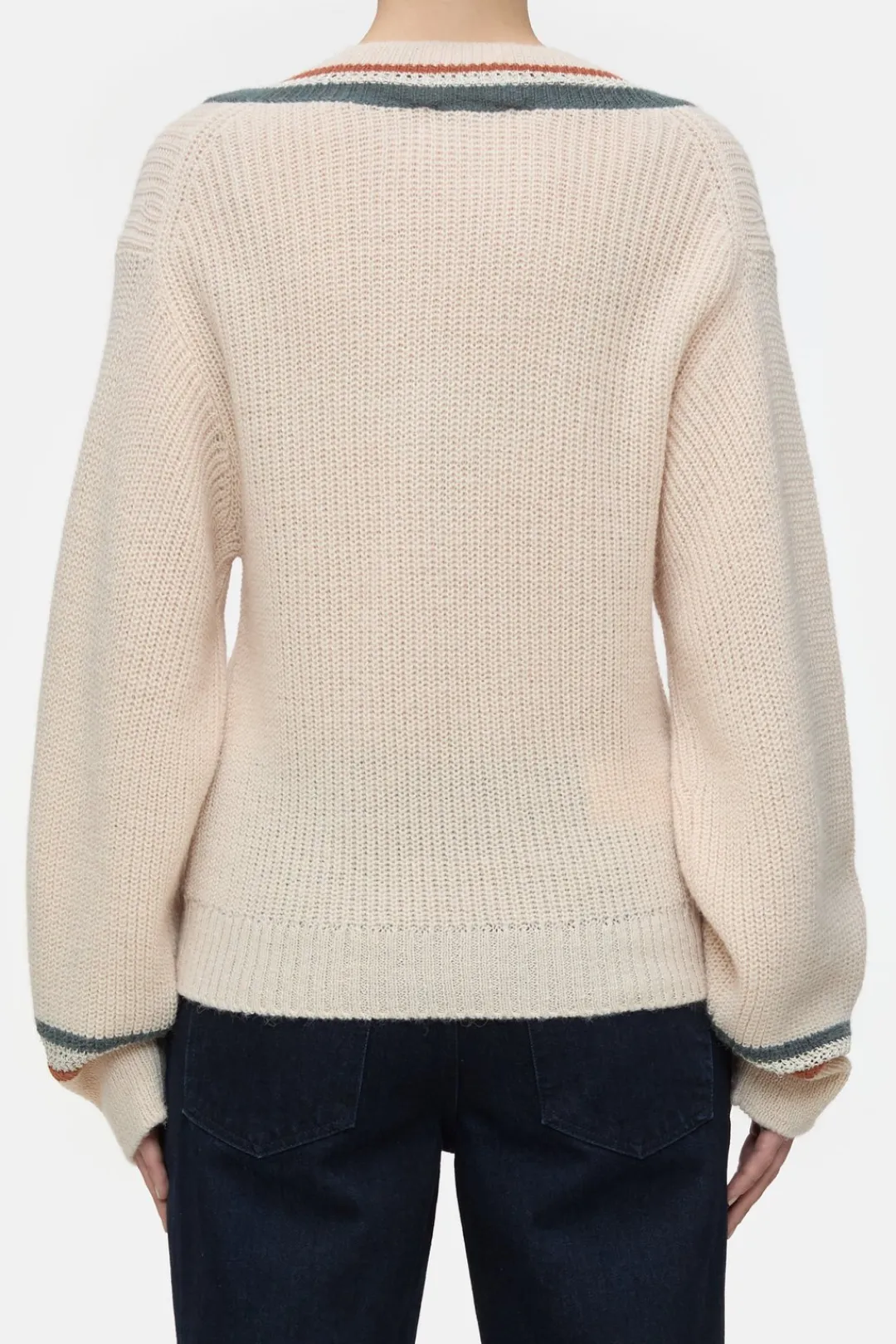 Closed Alpaca mix jumper Albicocca Hot