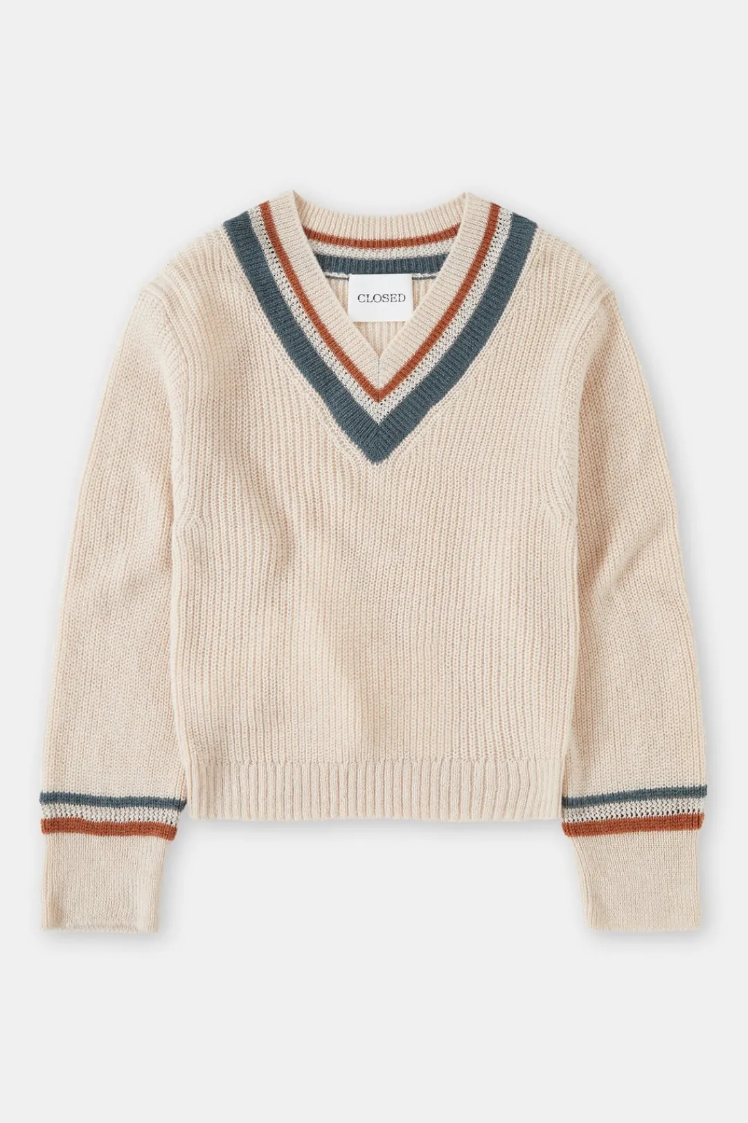 Closed Alpaca mix jumper Albicocca Hot
