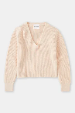 Closed Alpaca mix jumper Albicocca Discount