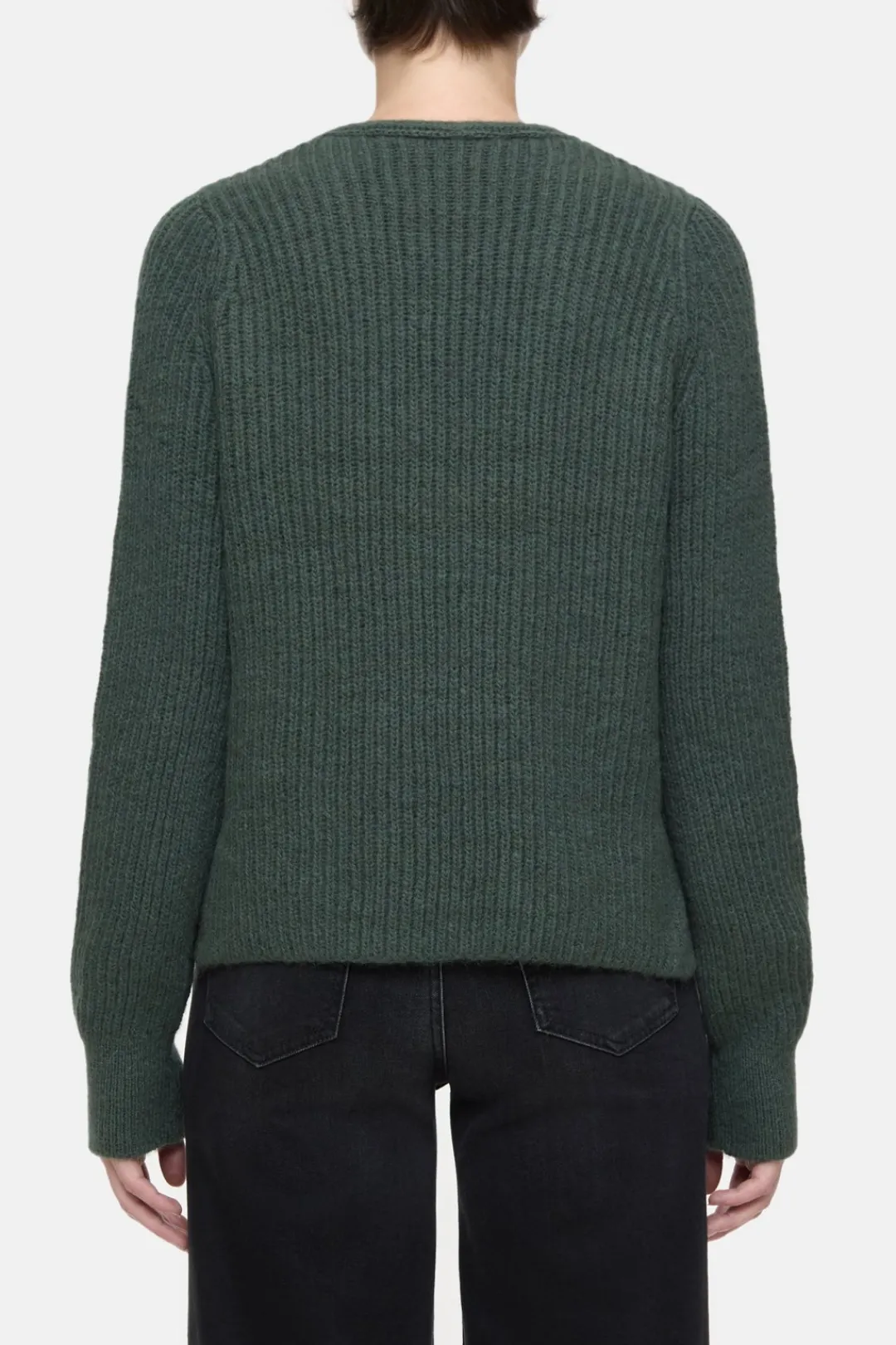 Closed Alpaca mix jumper Pini green Outlet