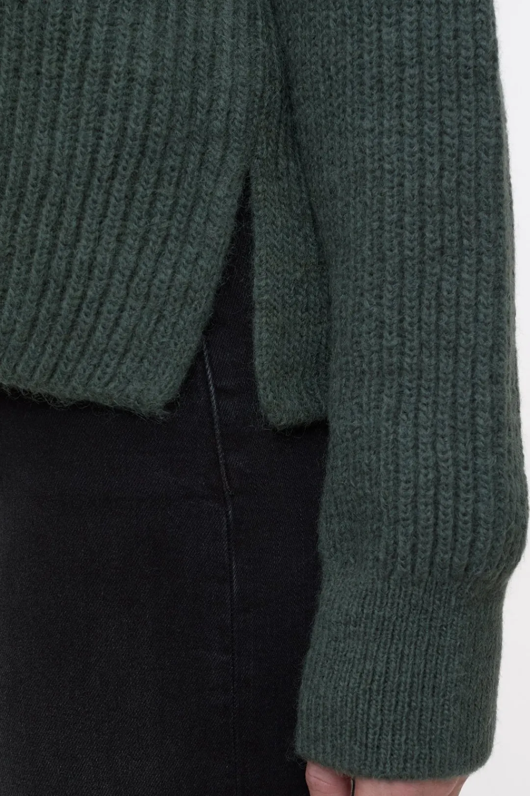 Closed Alpaca mix jumper Pini green Outlet