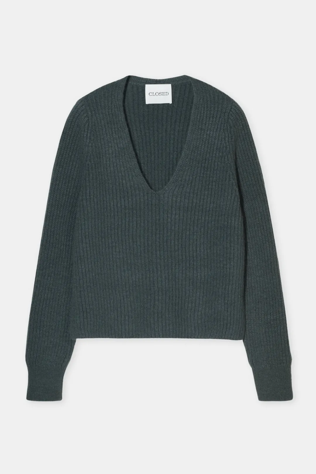 Closed Alpaca mix jumper Pini green Outlet
