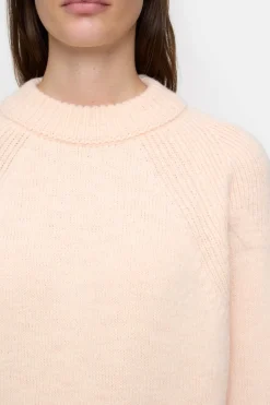 Closed Alpaca mix jumper Albicocca Sale