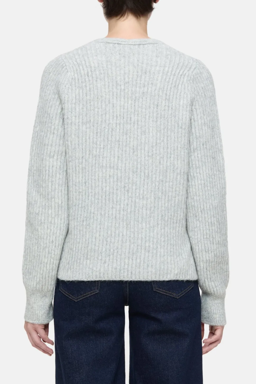 Closed Alpaca mix jumper Light grey melange