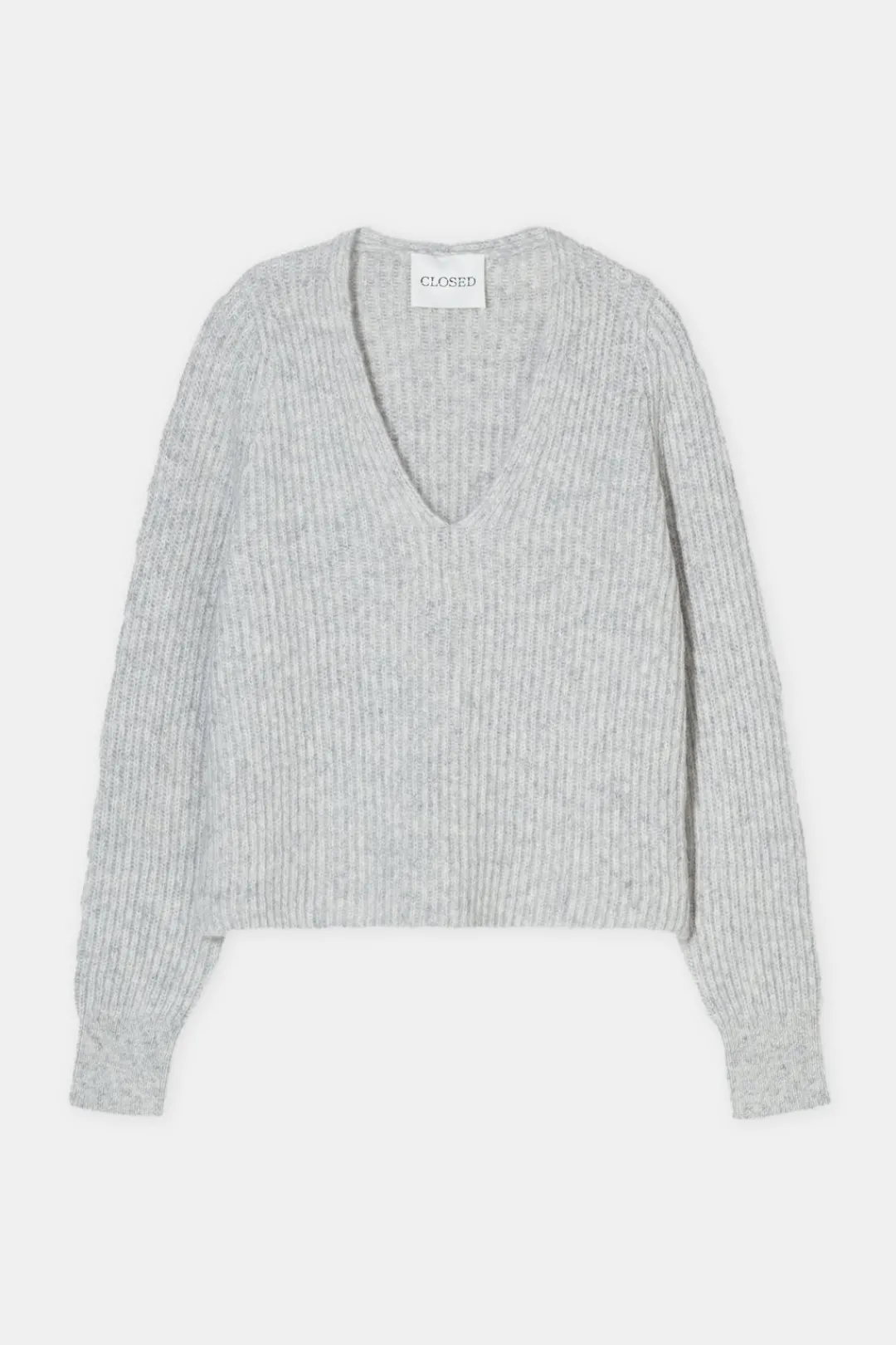 Closed Alpaca mix jumper Light grey melange