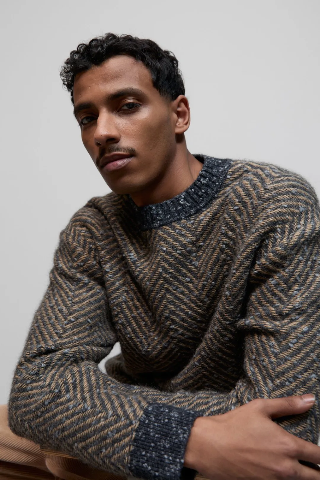 Closed Alpaca mix jumper Cashew cream New