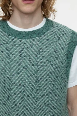 Closed Alpaca mix jumper Eucalyptus Sale
