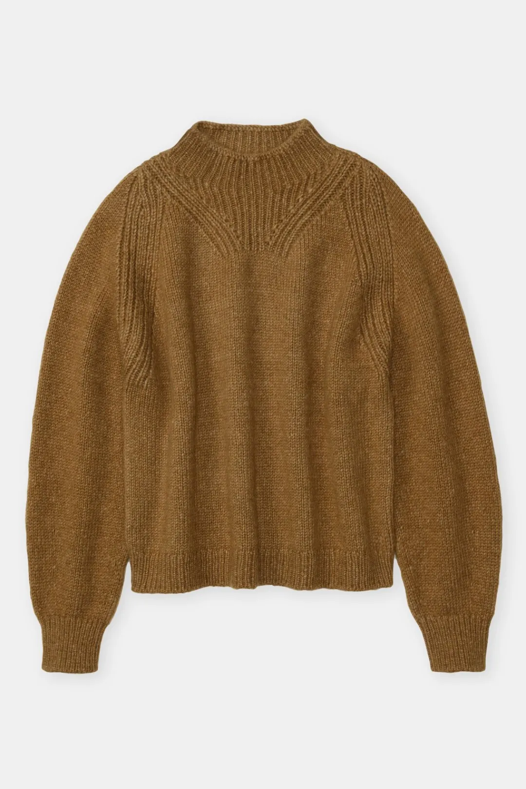 Closed Alpaca mix jumper Tullamore brown Sale