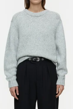 Closed Alpaca mix jumper Light grey melange Best