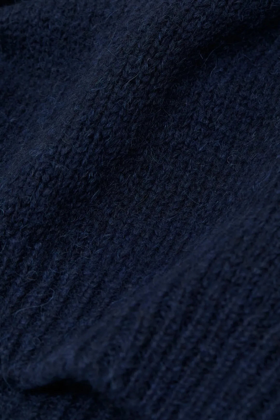 Closed Alpaca mix jumper Dark night Best