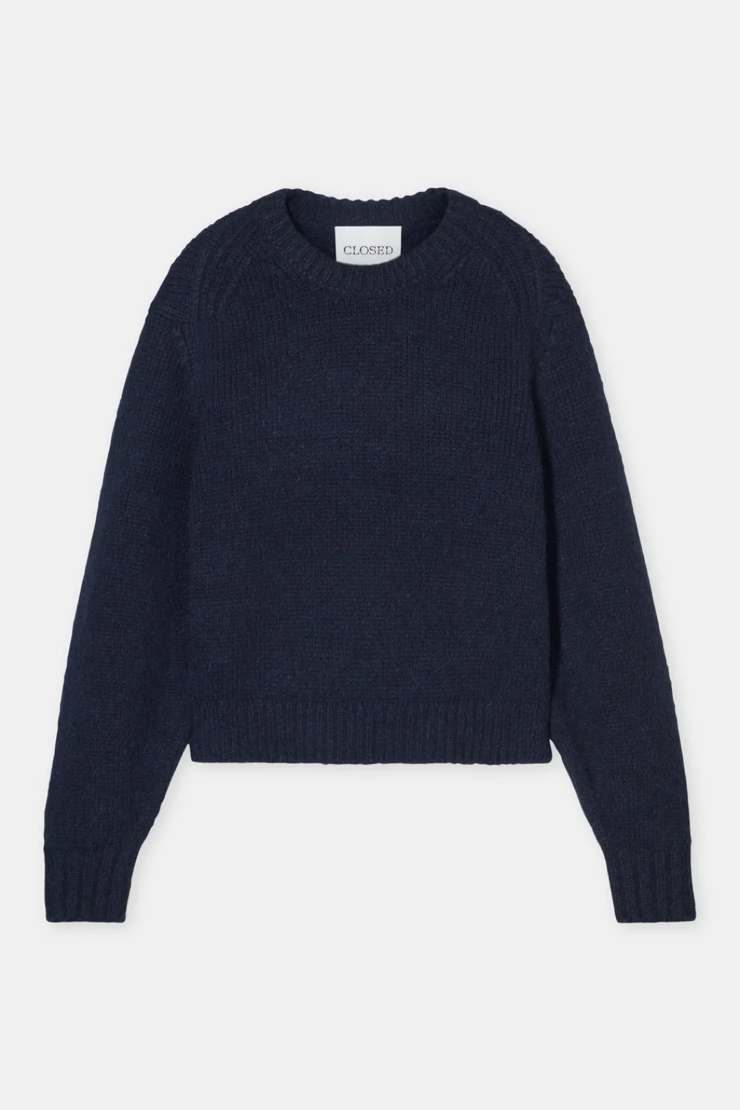 Closed Alpaca mix jumper Dark night Best