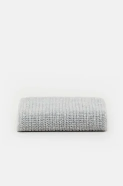 Closed Alpaca Mix Scarf Light grey melange Sale