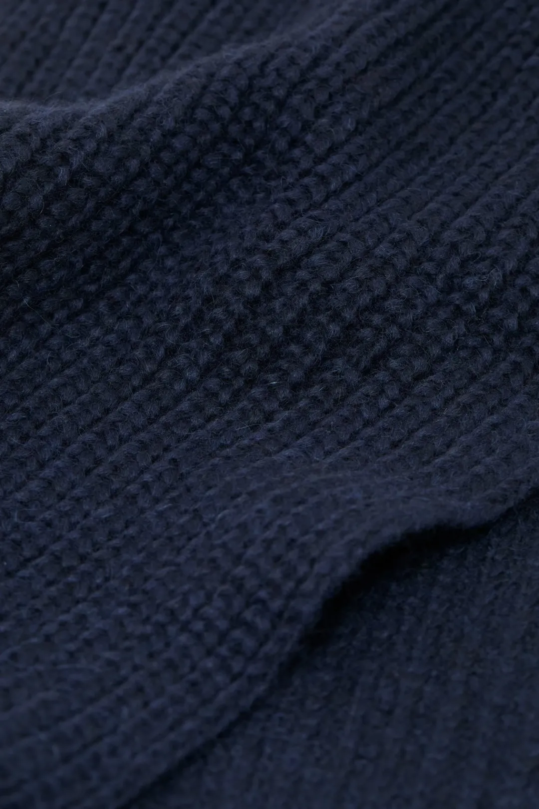Closed Alpaca Mix Scarf Dark night Best