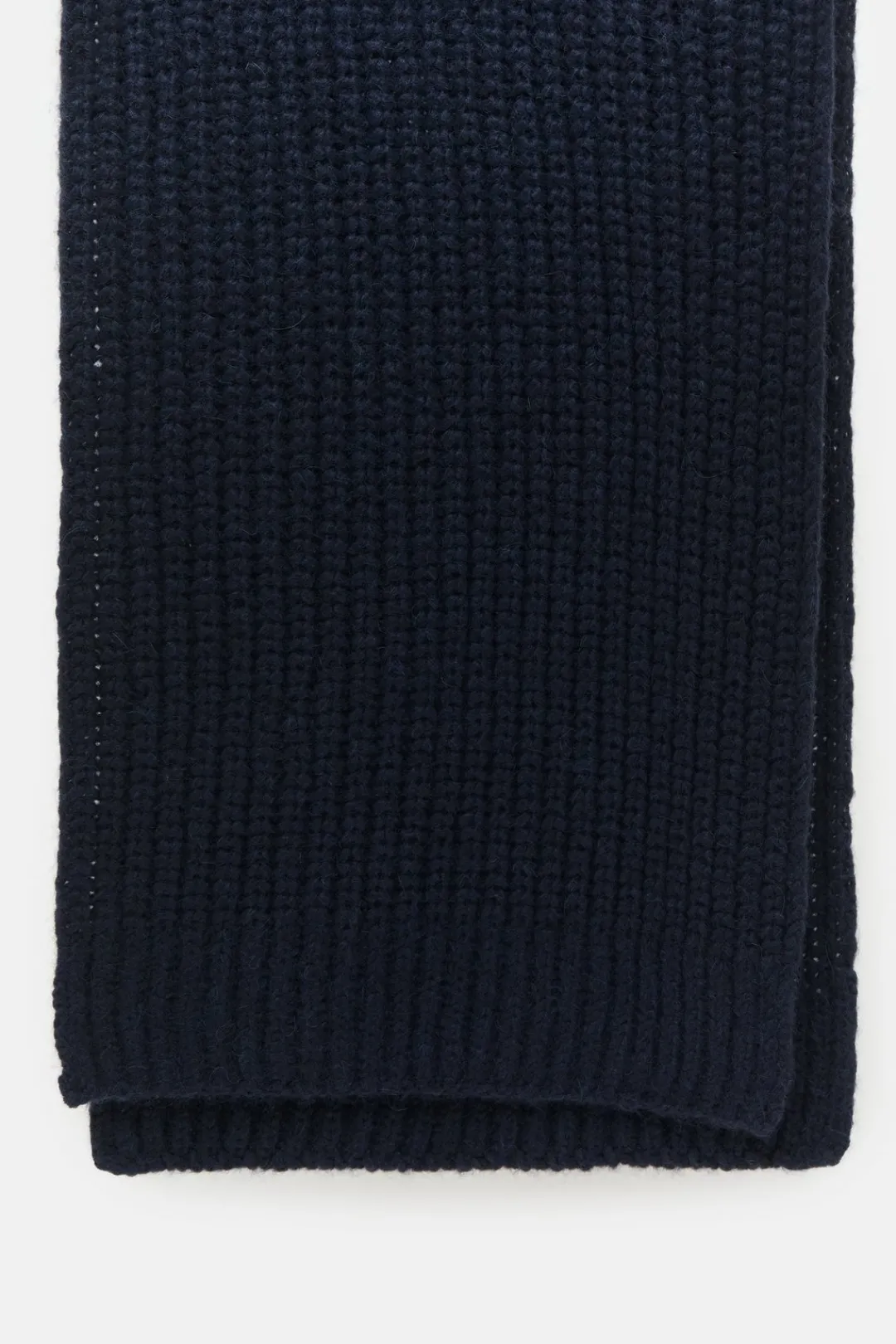 Closed Alpaca Mix Scarf Dark night Best