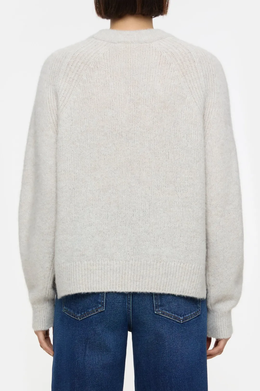Closed Alpaca wool mix jumper Stone beige Clearance