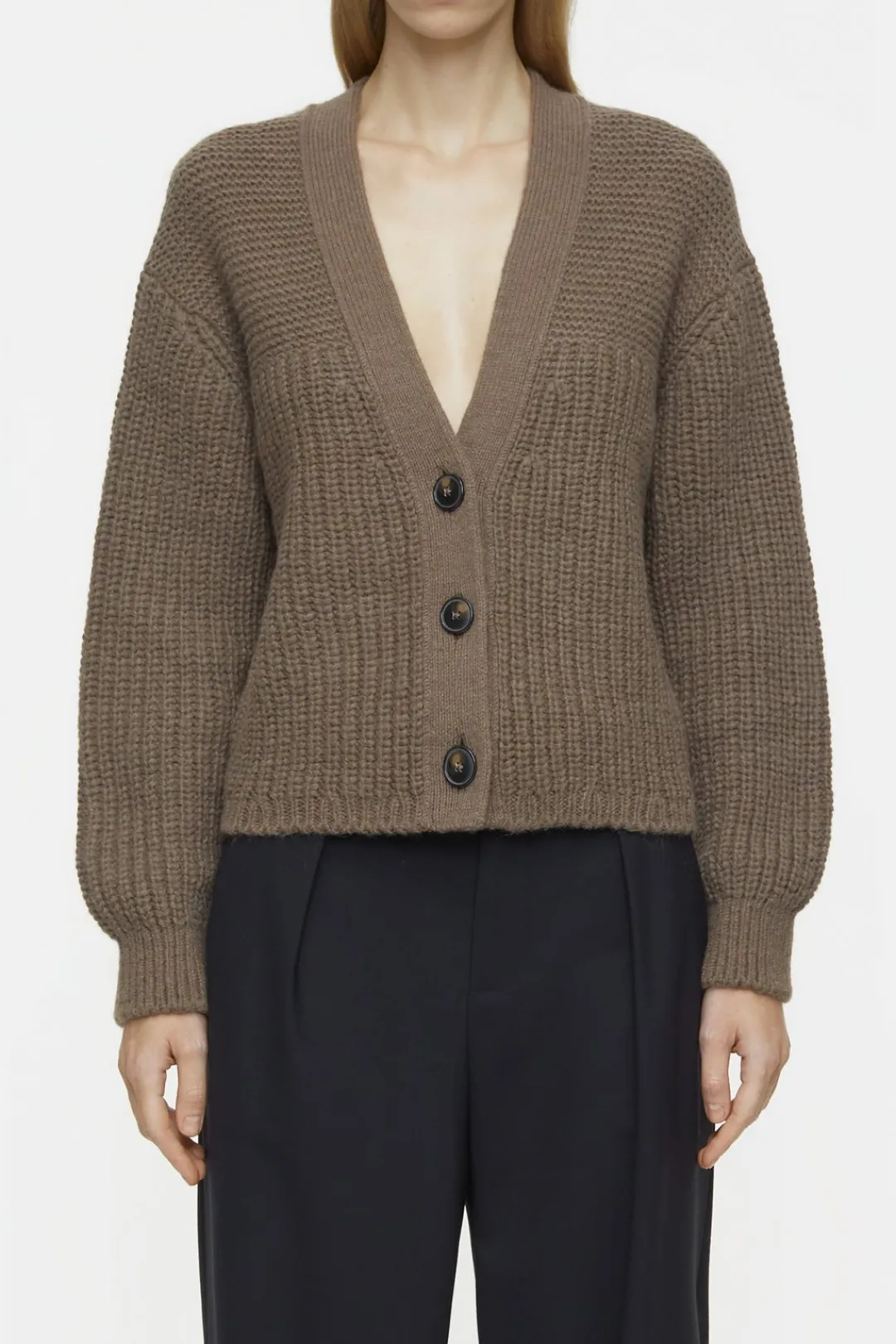 Closed Alpaca-Mix Cardigan old pine Discount