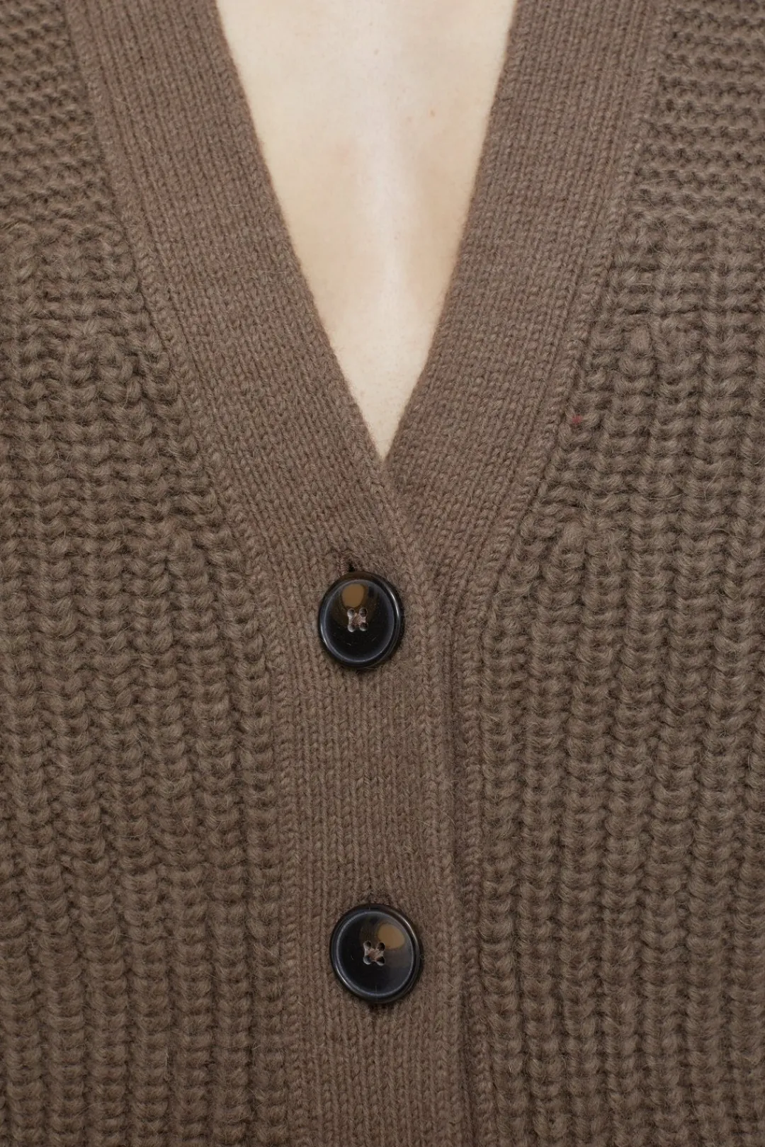 Closed Alpaca-Mix Cardigan old pine Discount