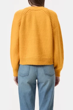 Closed Alpaca-mix cardigan Irish orange Online