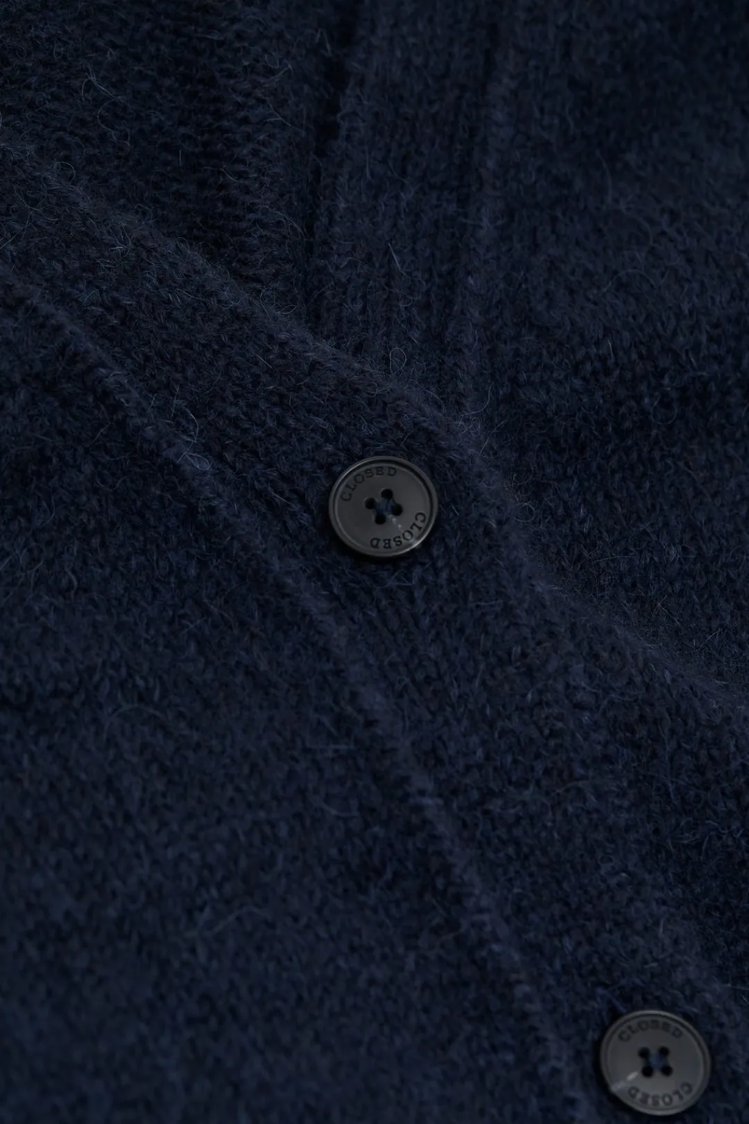 Closed Alpaca-mix cardigan Dark night Discount