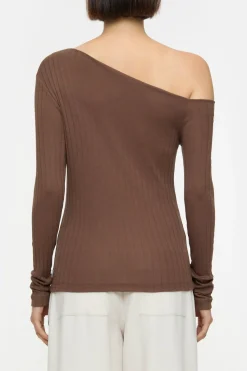 Closed Asymmetric shirt Cacao brown Discount