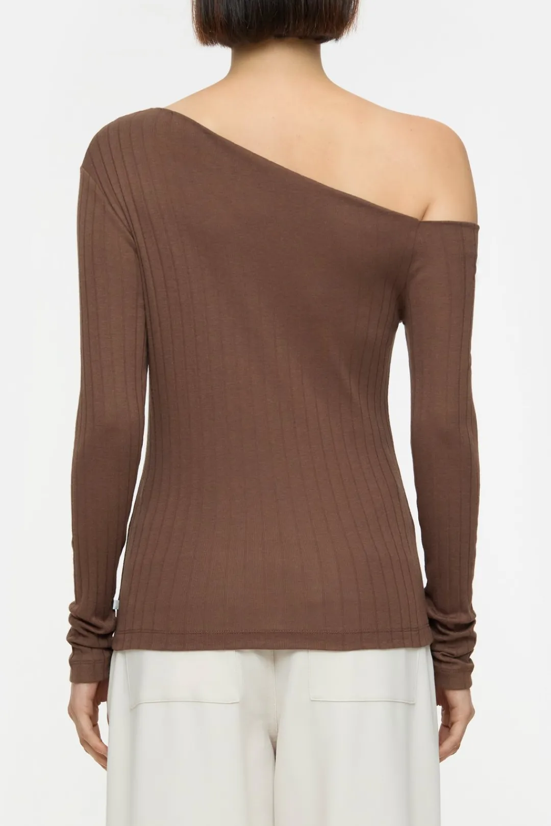 Closed Asymmetric shirt Cacao brown Discount