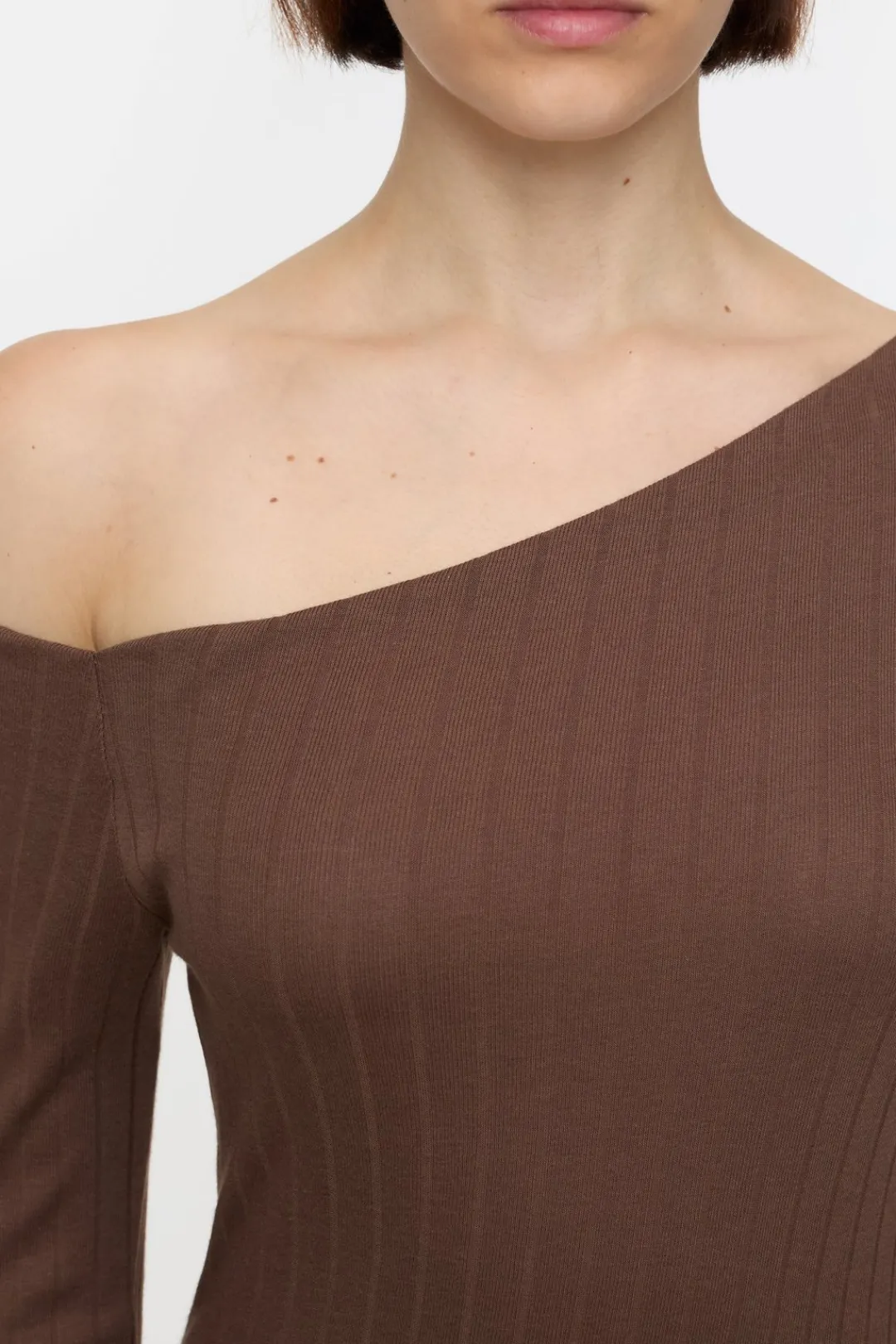 Closed Asymmetric shirt Cacao brown Discount
