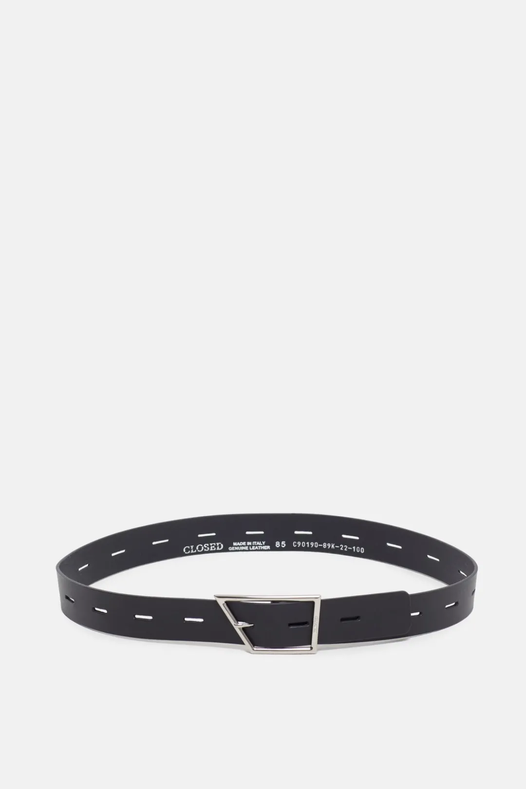 Closed Belt with cut-outs Black Hot