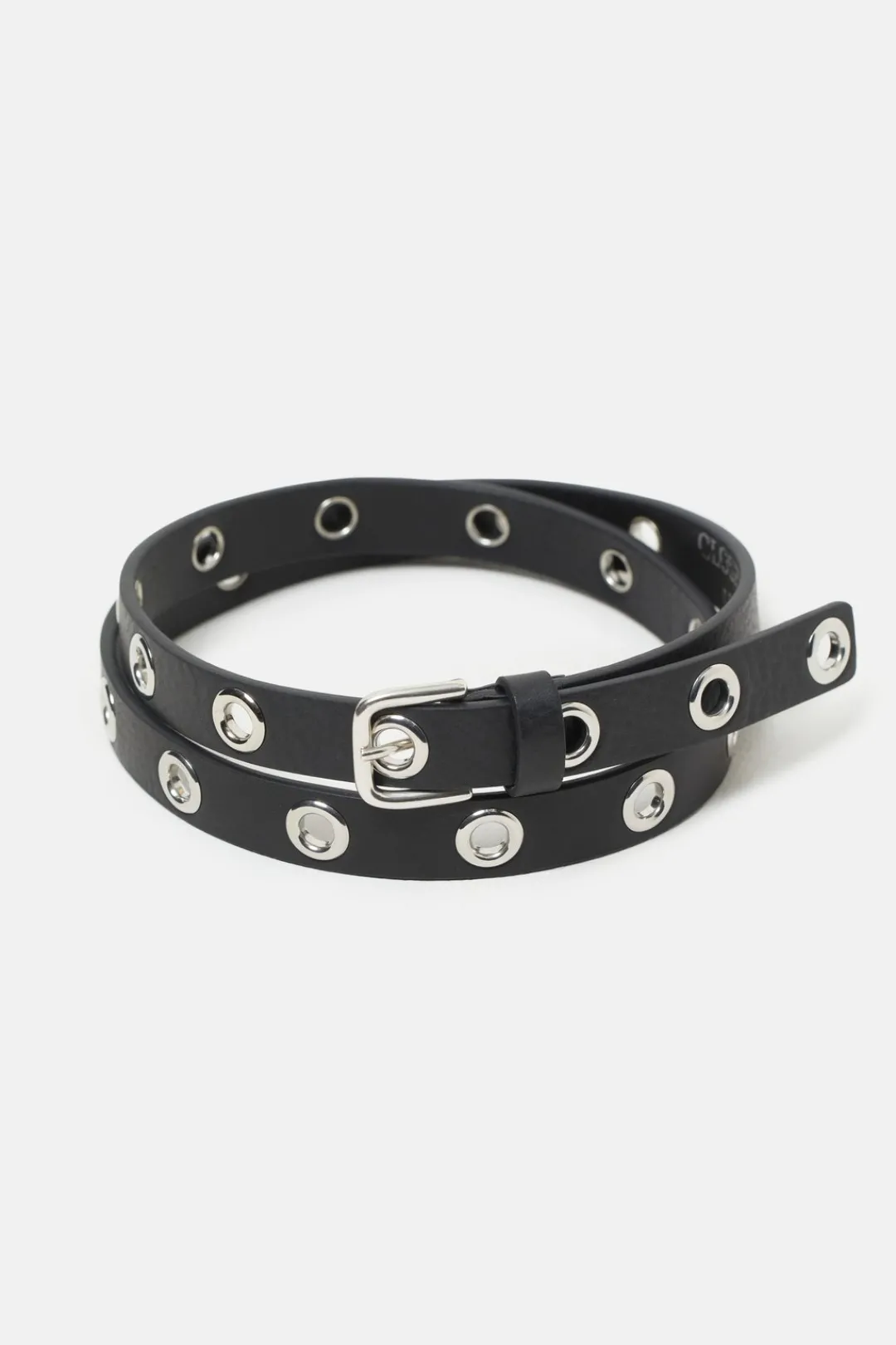 Closed Belt with studs Black Outlet