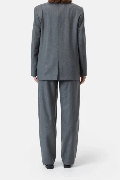Closed Blazer - Style Name Lola Dark grey melange Outlet
