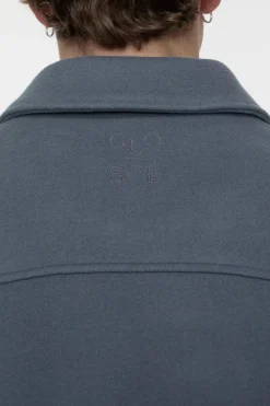 Closed Blouson in virgin wool mix Washed stone New