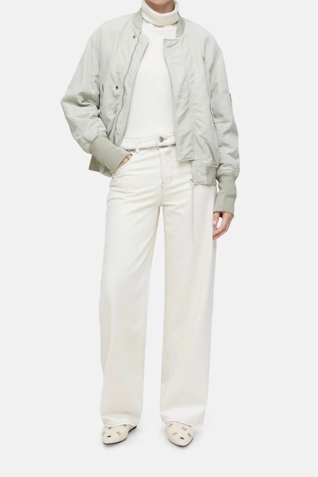 Closed Bomber jacket Sabbia beige Outlet