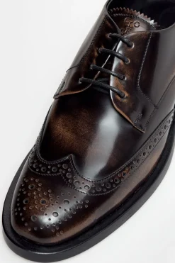 Closed Brogues Irish coffee New