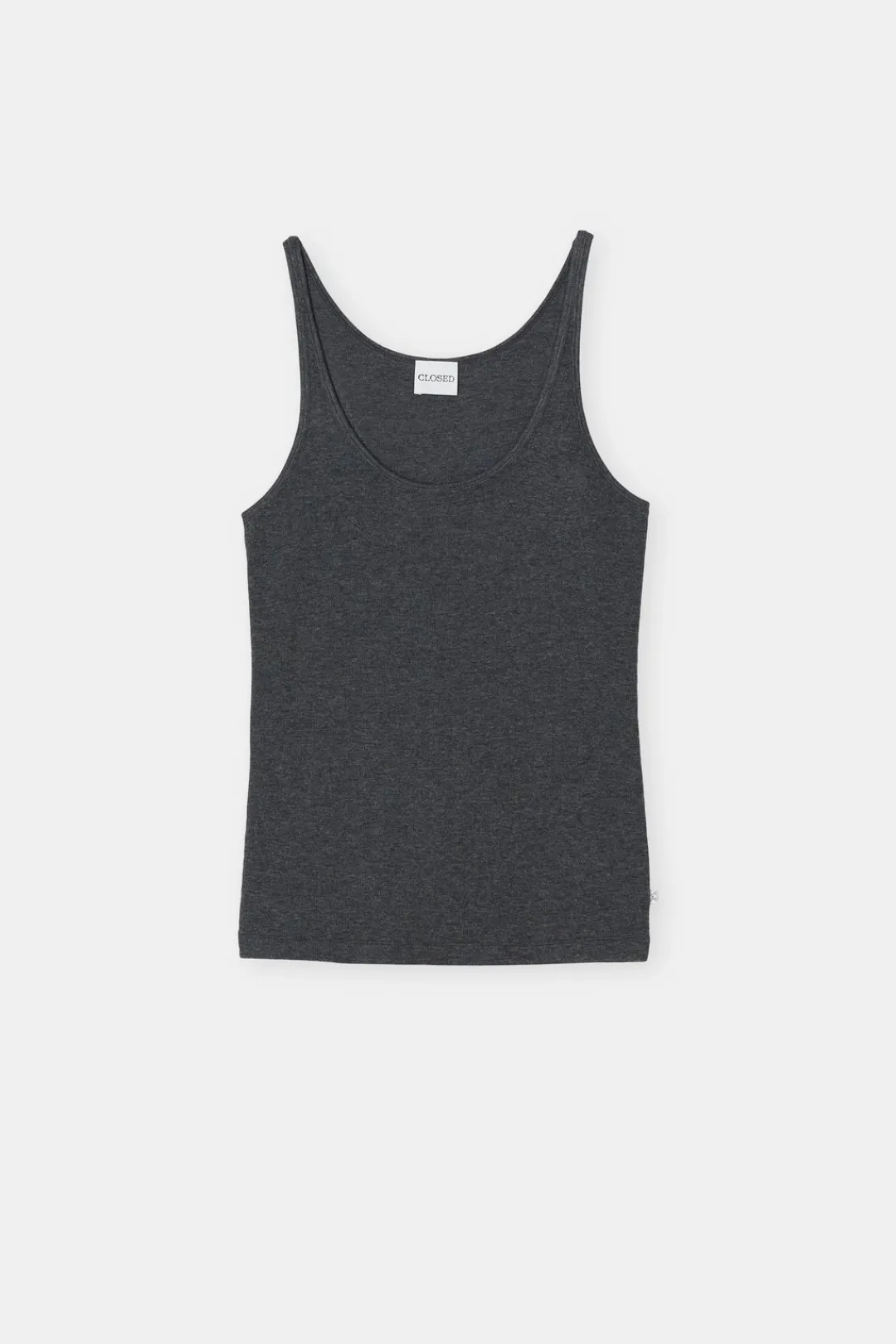 Closed Cashmere blend top Dark grey melange