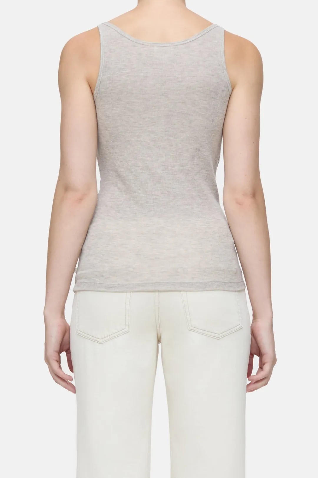 Closed Cashmere blend top Pearl beige Clearance