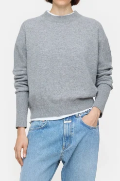 Closed Cashmere Jumper Light grey melange Clearance