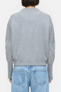 Closed Cashmere Jumper Light grey melange Clearance
