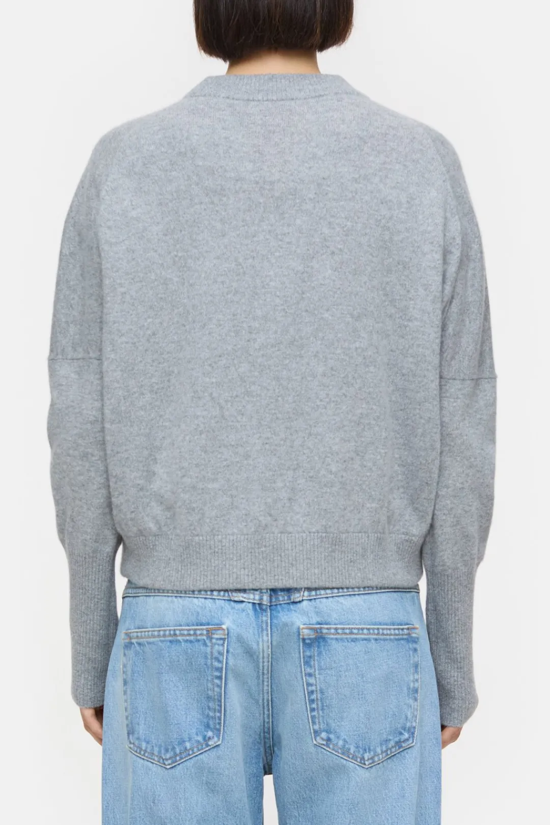 Closed Cashmere Jumper Light grey melange Clearance