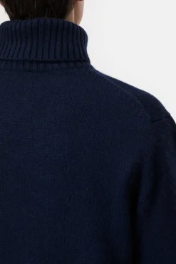 Closed Cashmere turtleneck jumper Dark night Hot