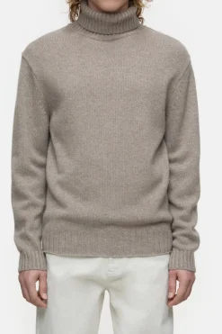 Closed Cashmere turtleneck jumper Cashew cream Best