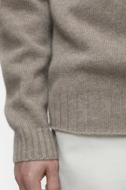 Closed Cashmere turtleneck jumper Cashew cream Best