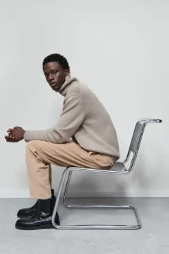 Closed Cashmere turtleneck jumper Cashew cream Best