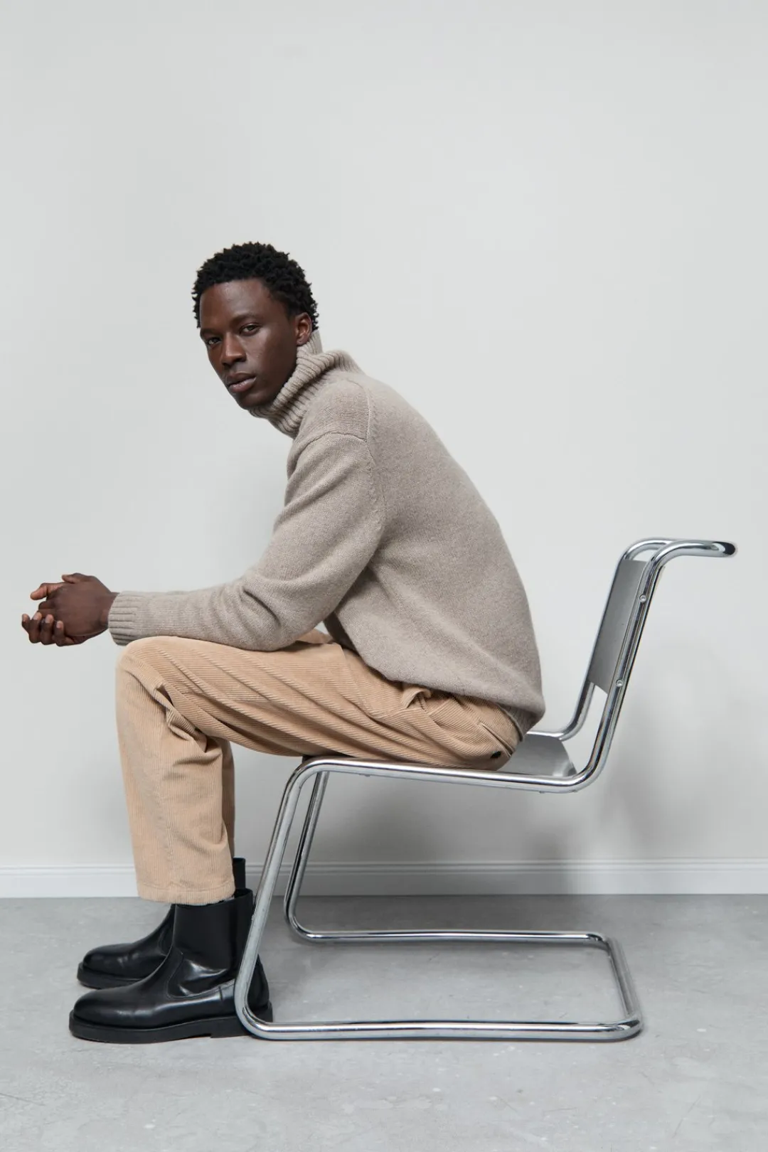 Closed Cashmere turtleneck jumper Cashew cream Best