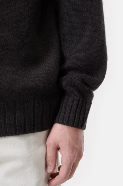 Closed Cashmere turtleneck jumper Ebony New