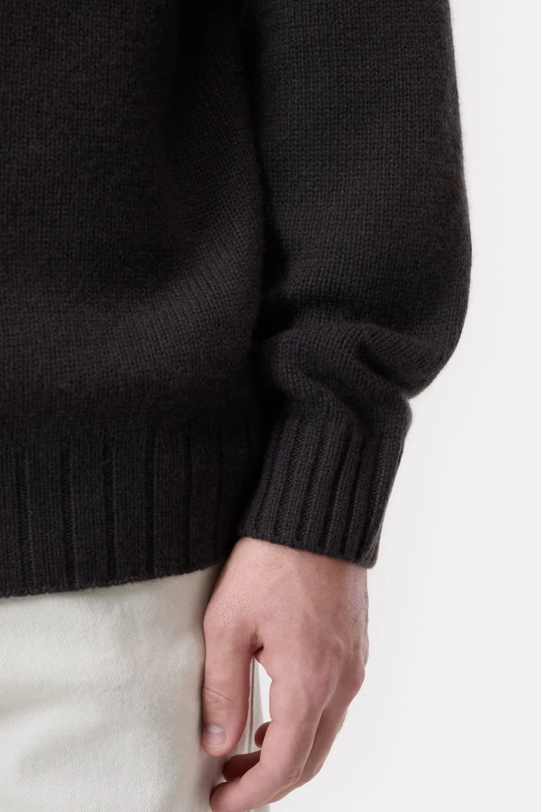 Closed Cashmere turtleneck jumper Ebony New
