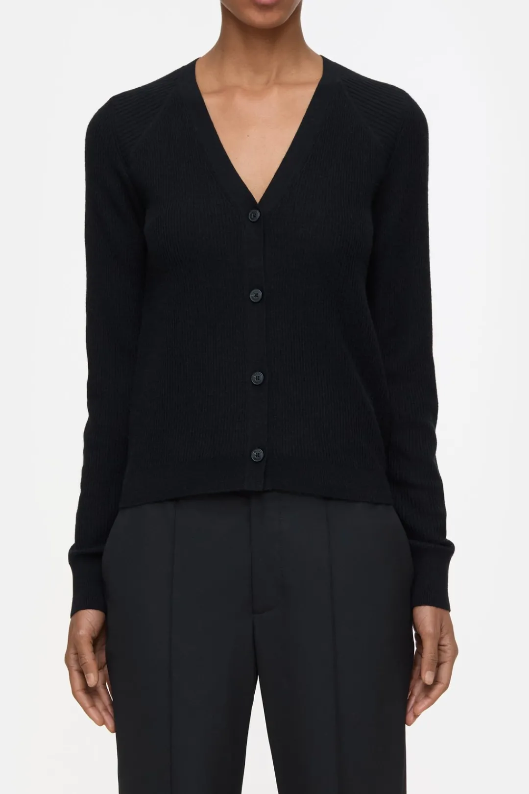 Closed Cashmere-blend cardigan Black New