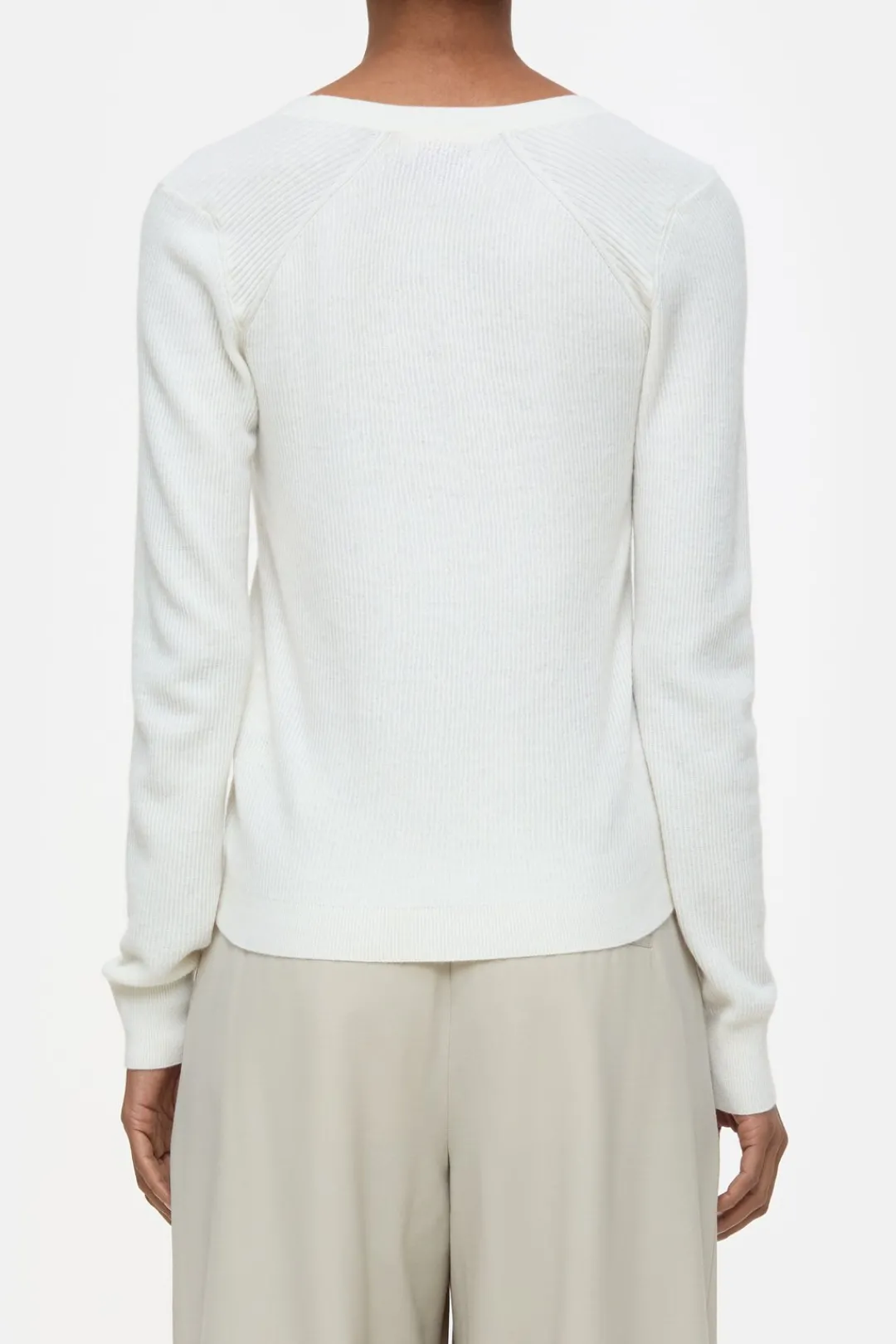Closed Cashmere-blend cardigan Ivory